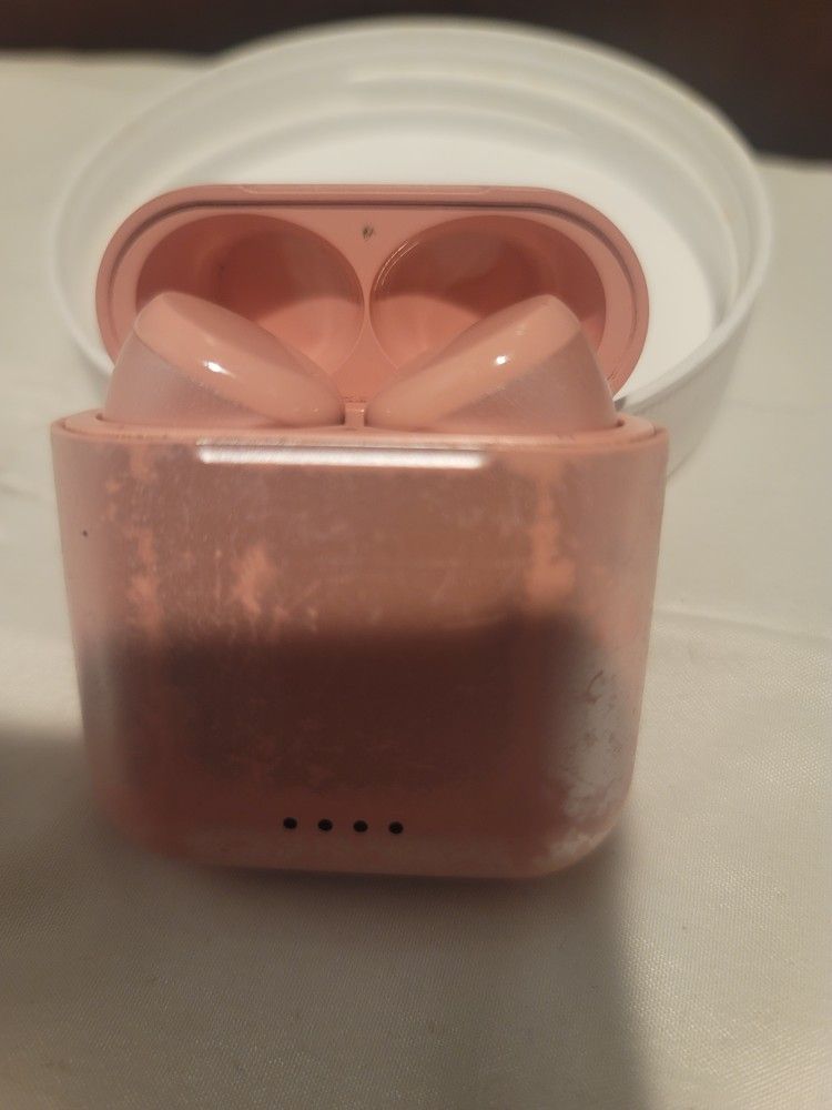 Tozo T6 Pink Wireless Earbuds