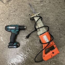 DRILL AND SAWZAW  TOOLS CHEAP