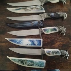 Animal collector knives