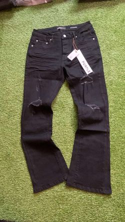 Purple jeans Flared