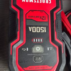 1500A 12V JUMP STARTER LITHIUM ION