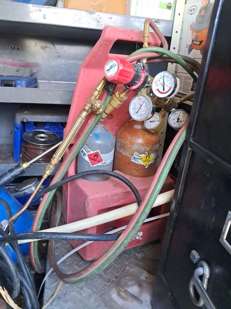 Oxygen Acetylene Torch set