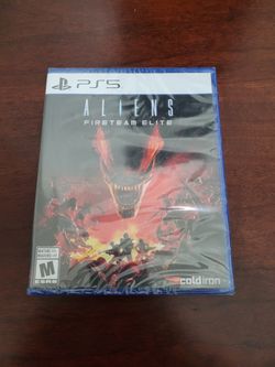 Aliens: Fireteam Elite (PS5) – New (Factory Sealed, Tear in Wrap)