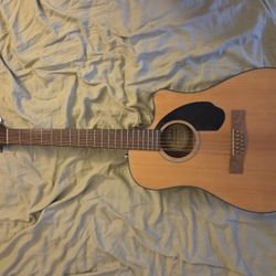 Fender 12 String Acoustic Electric Guitar 