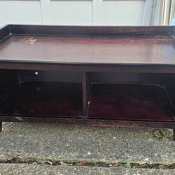 Wooden Storage Bench