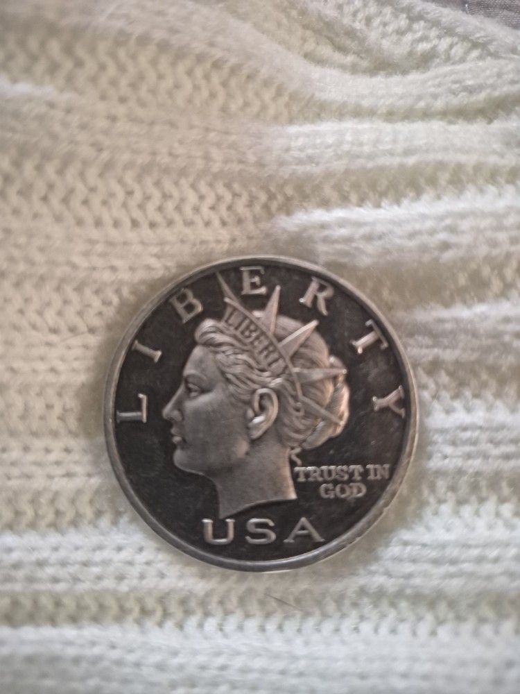 2003 NORFED Liberty Proof Collector Coin 2X 1 Troy Oz .999 Fine Silver Rounds!