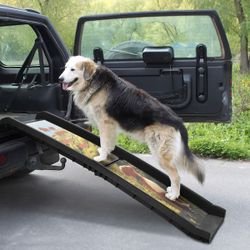 Folding Pet Ramp for Large Small Dogs, Dog Ramp for Cars, NEW