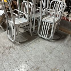Used Metal Dining Chairs 