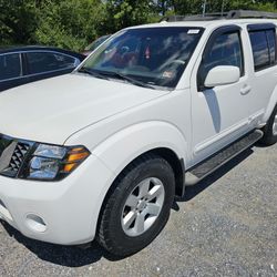 2008 NISSAN PATHFINDER 3RDROW 4X4 BACKUPCAM NAVI