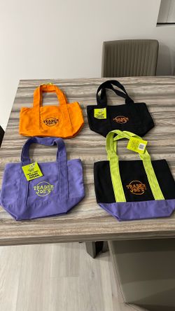 Trader Joe’s trick-or-treat canvas tote bag