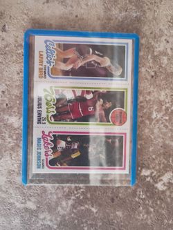 1980-81 Topps Bird RC/Erving scoring leader/Magic RC