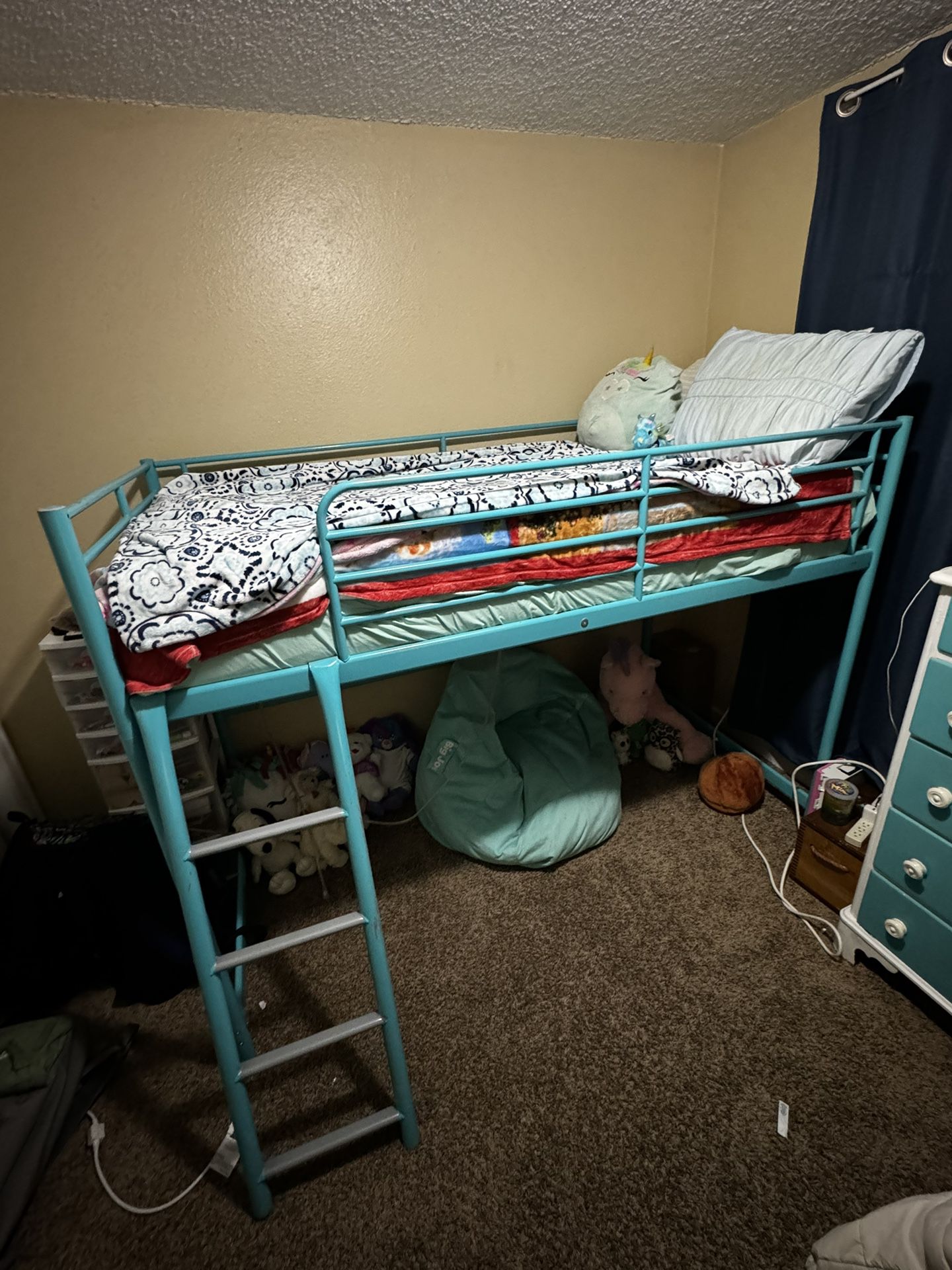 Twin Loft Bed And Dresser