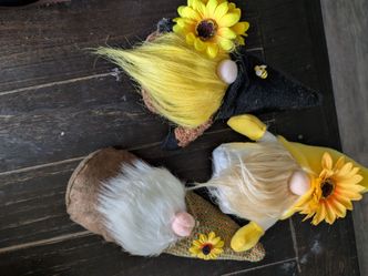 Sunflower gnomes