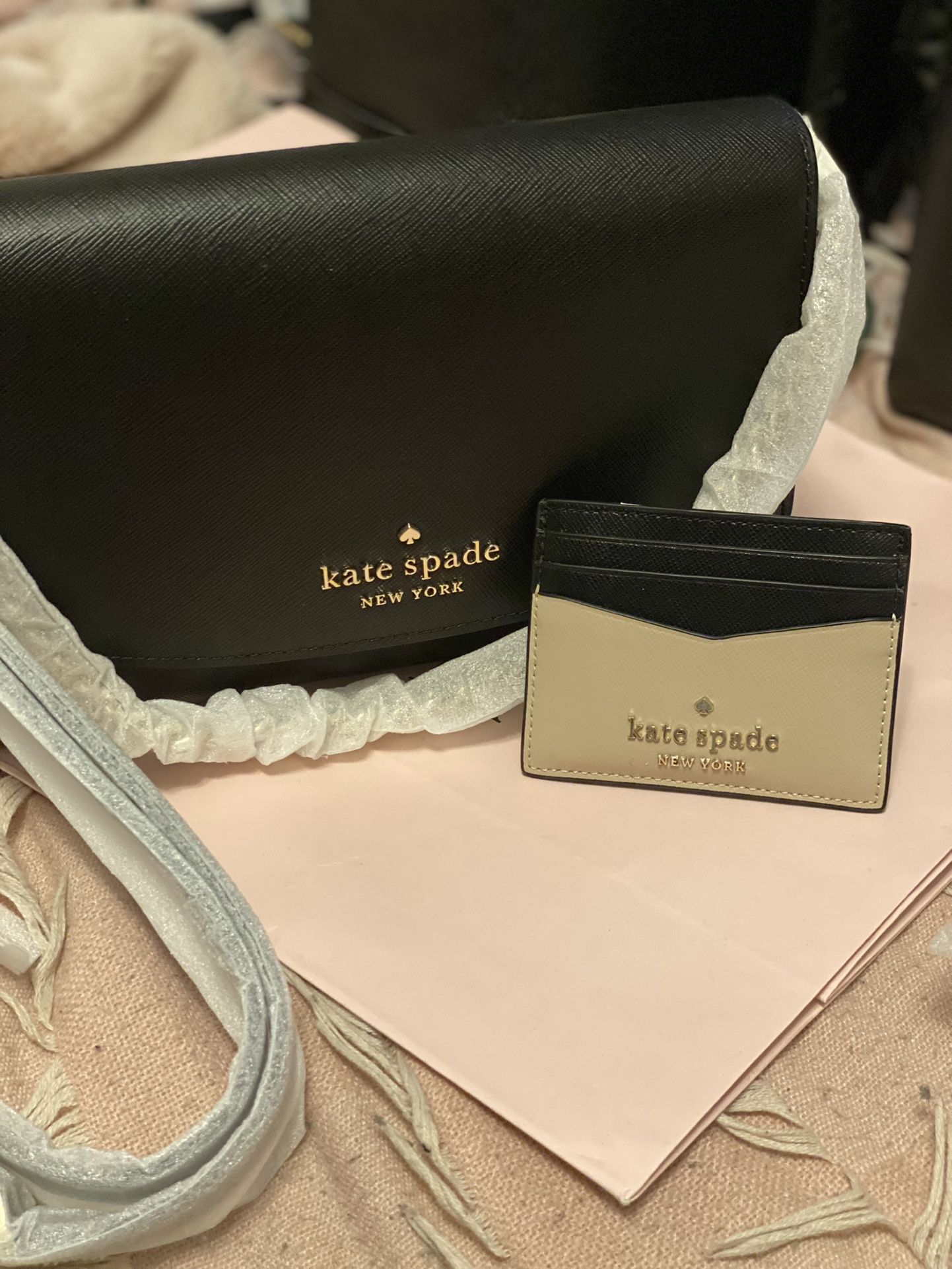 Kate Spade Crossbody Bag W/ Card Wallet 