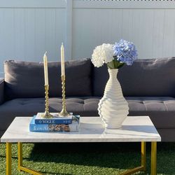 Modern Charcoal Grey Couch - SALE!