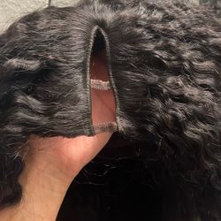 22” V Part Human Hair Wig 