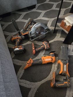 Ridgid Tool Set.