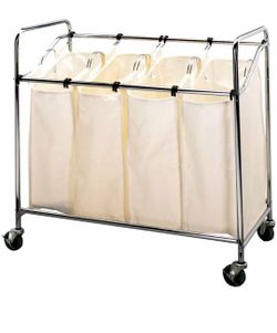 Brand New Landry Hamper With Wheels 