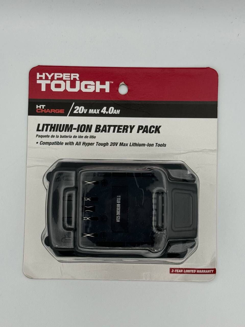 Hyper Tough 20V Max 4.0Ah Lithium-Ion Battery NEW SEALED