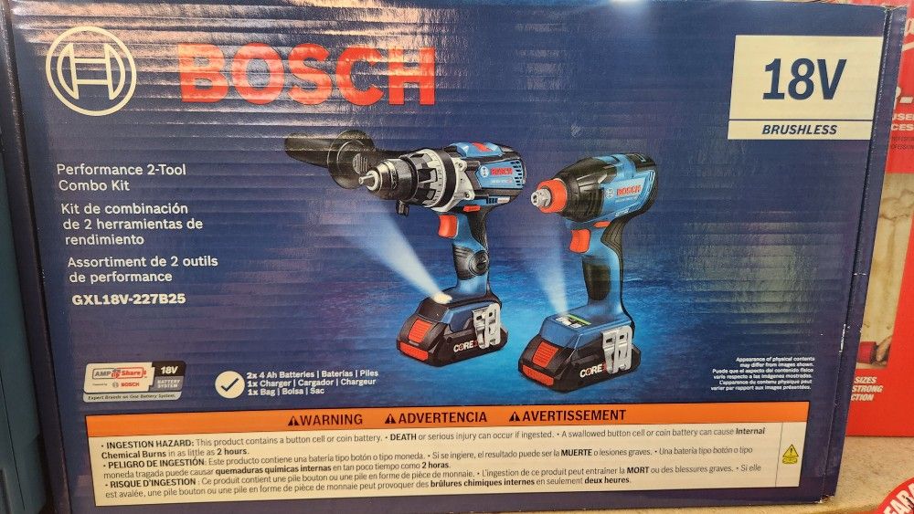 BOSCH 2 Tool Combo KIT