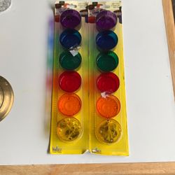 Colored Fluted Polycarbonate Tea Light Cups- 2 Packages 