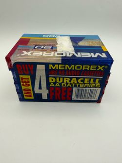 Memorex dBS 90 Blank Cassettes 4 Pack New In Package