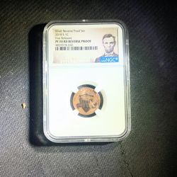 2018 S Reverse proof Lincoln Shield Cent 