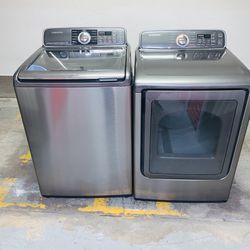 Samsung washer and dryer in very perfect condition, a receipt for 60 days warranty