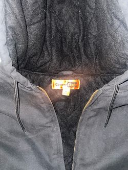 CornerStone Washed Duck Cloth Insulated Hooded Work Jacket