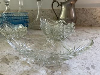 Vintage Anchor Hocking Relish Dishes