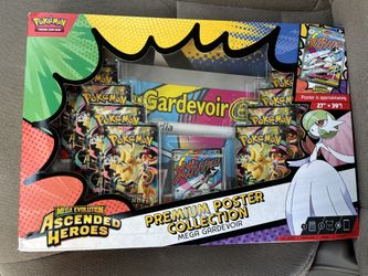 Pokemon Ascended Heroes Poster Collection Gardevoir ex 