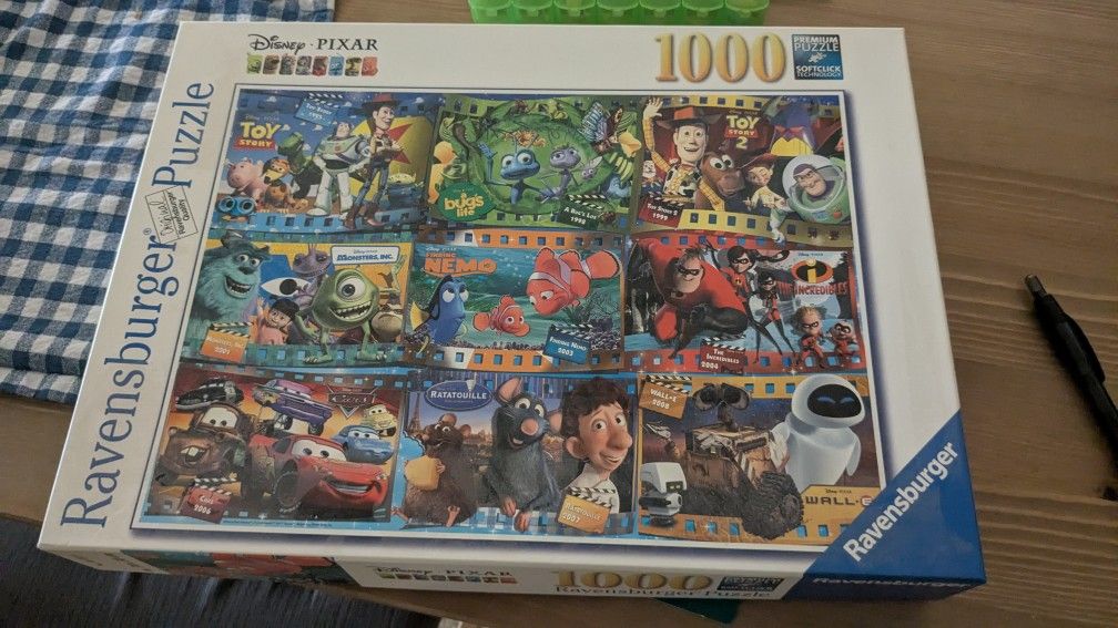 Pixar/Disney Ravensberger puzzle - Complete