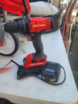Craftsman V20 Cordless Drill with Battery and Charger