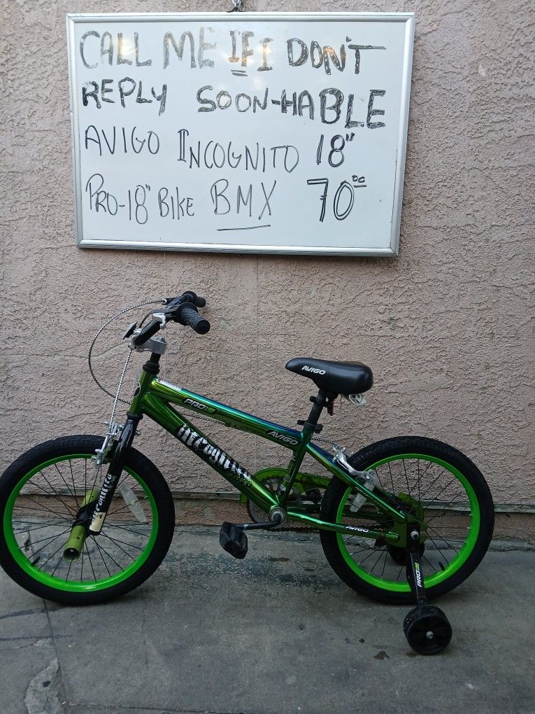 BMX Avigo Incongnito Pro 18" Bike