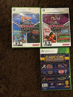 Xbox 360 Konami Classics & Capcom Collection – 3 Games
