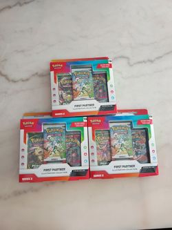 Lot of 3 First Partner Illustration Collection Series 2