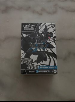 Pokemon Black Bolt 6 Pack Booster Bundle