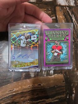 NFL Trading Cards Lot – Brady & Ravens RC Auto