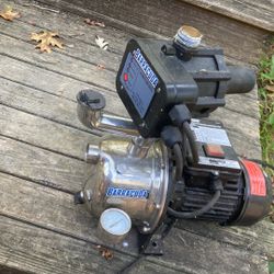 Well Pumps & Well Tanks Barracuda® 3/4 HP Dual Application Pump at Menards® Barracuda® 3/4 HP Dual Application Pump Model Number: BA94765 Menards ® SK