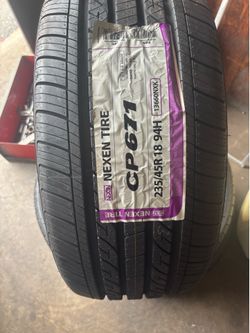 Tires nexen 235/45/18