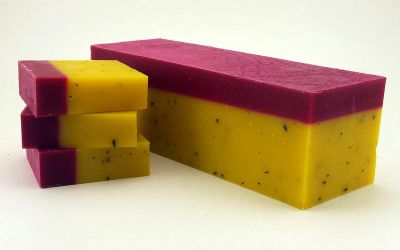 Honey suckle soap loaf