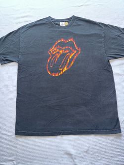 Rolling Stones Flame Tongue Graphic T-Shirt