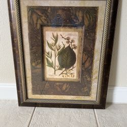 Framed Signed Artwork