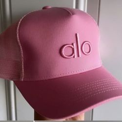 Pink alo hat