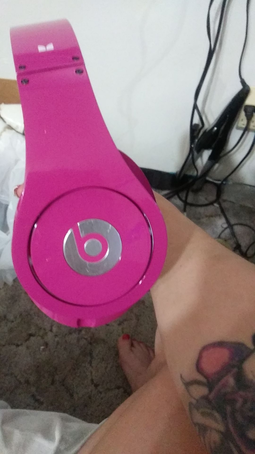 Pink Beats By Dre Headphones