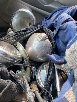 Vintage Spotlights And Parts