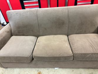 Free couch - Green/Mauve