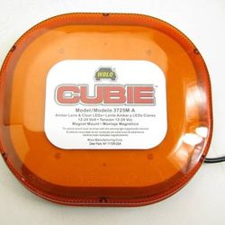 BRAND NEW (WOLO CUBIE) Warning Light Amber Lens & Amber LEDs - $60 (Harahan)