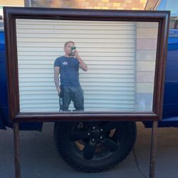 Antique mirror made in Vietnam