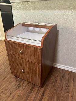 Pedicure Trolly Storage Rolling Cart Or Other Used